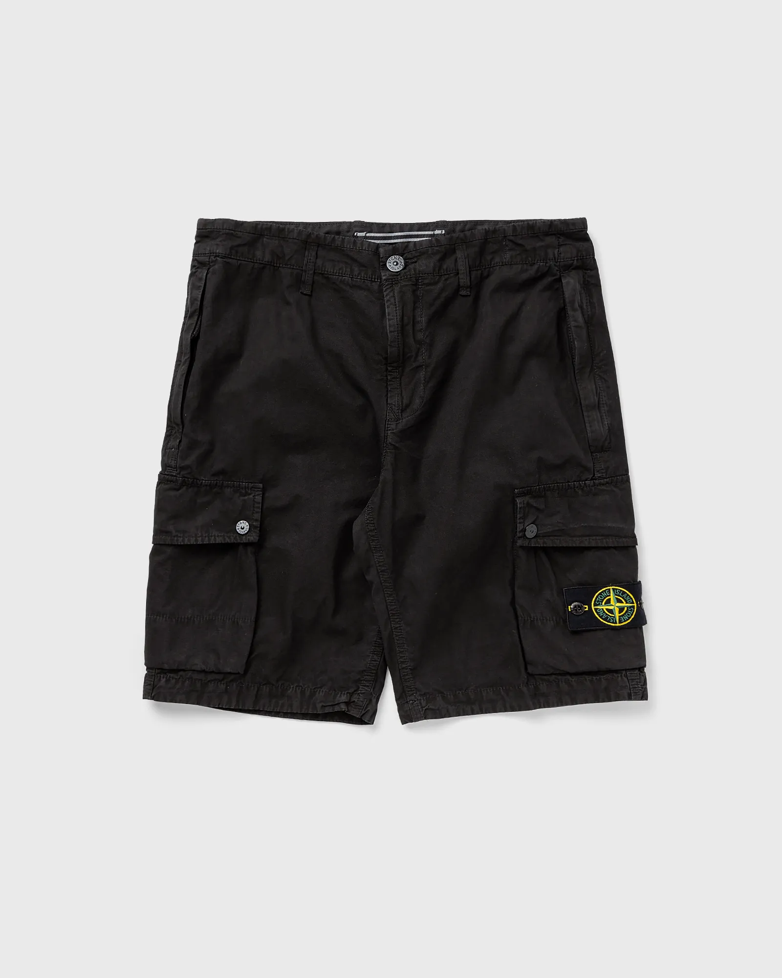 Slim Bermuda Brushed Cotton Canvas
