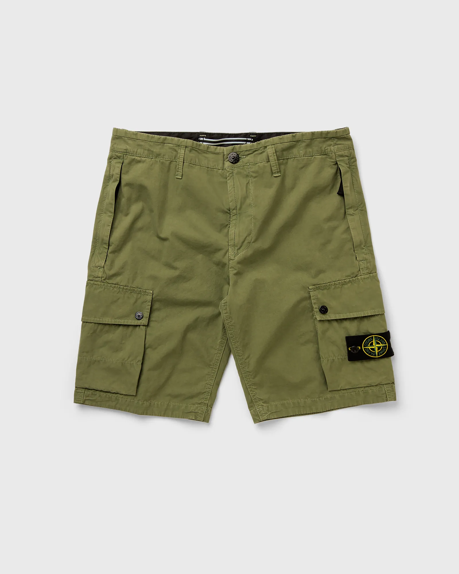 Slim Bermuda Brushed Cotton Canvas