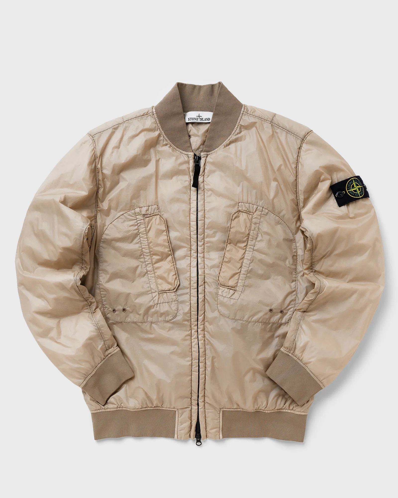 Packable Blouson Garment Dyed Micro Yarn with Primaloft