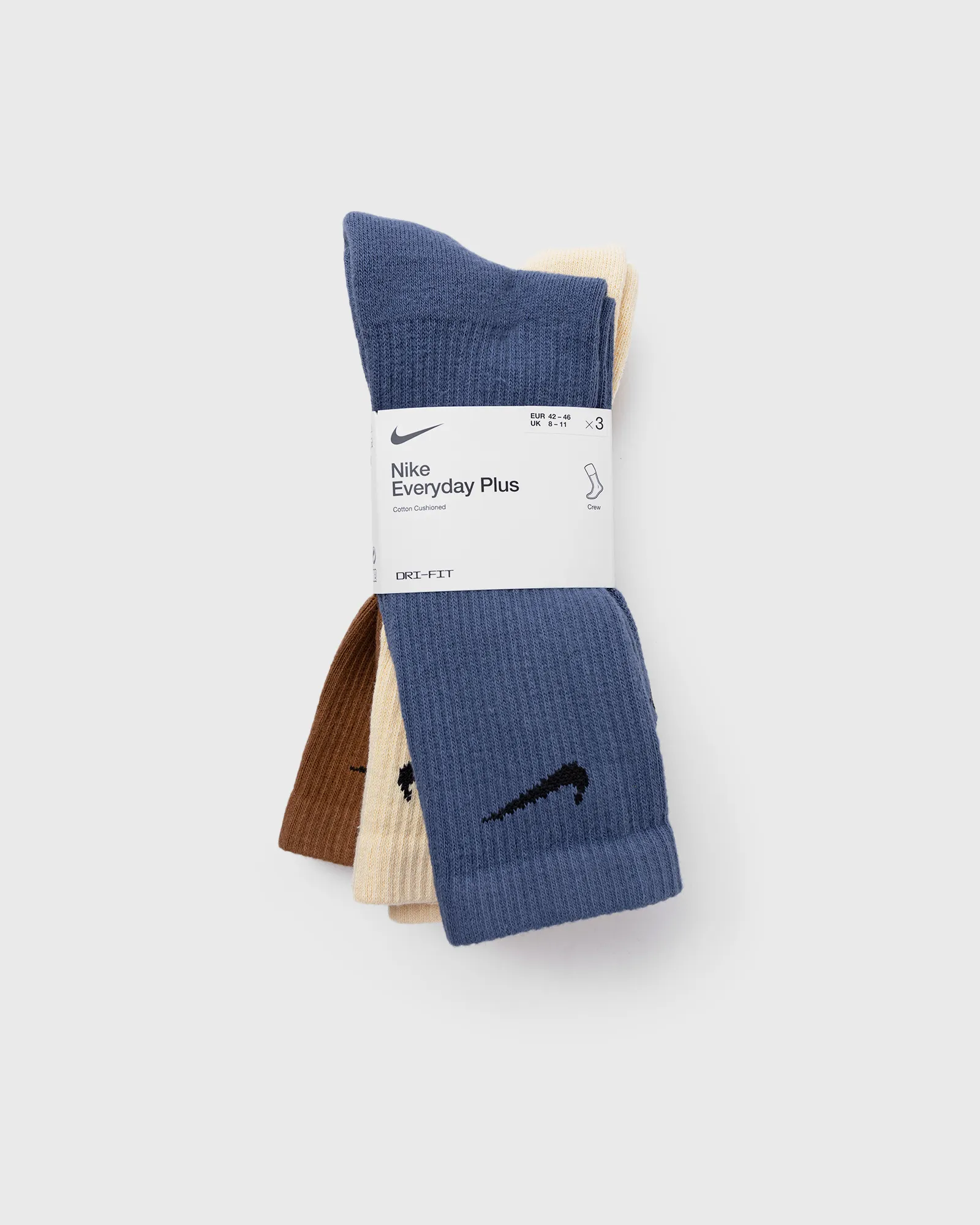 Everyday Plus Cushioned Training Crew Socks (3 Pairs)