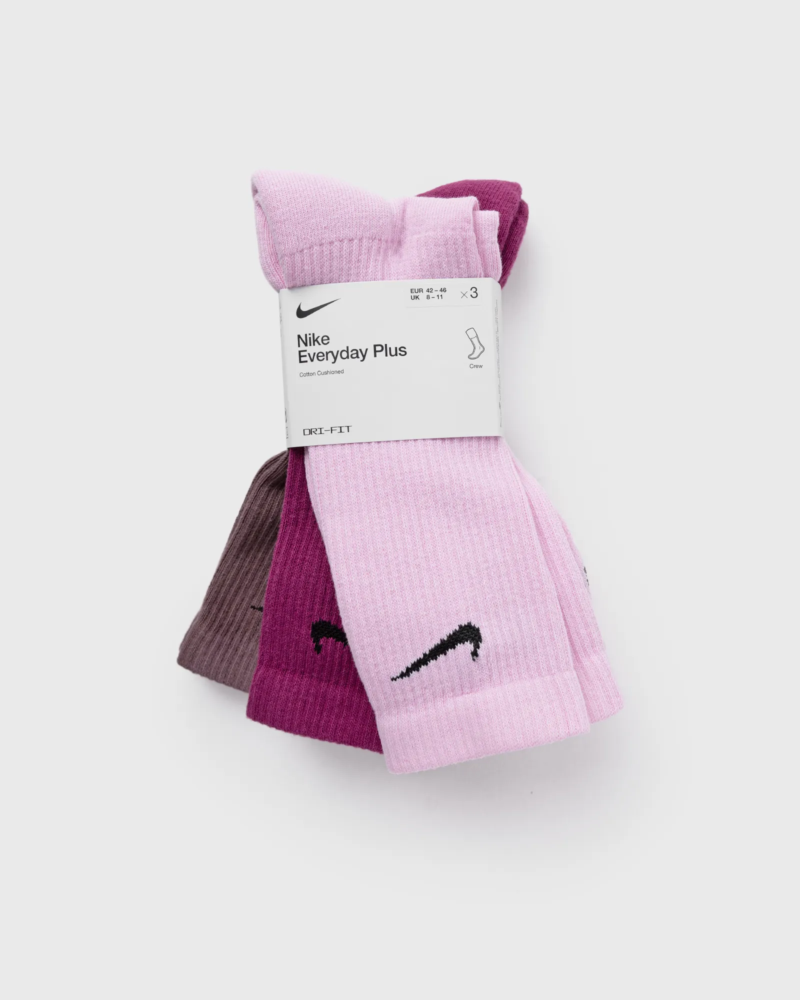 Everyday Plus Cushioned Training Crew Socks (3 Pairs)