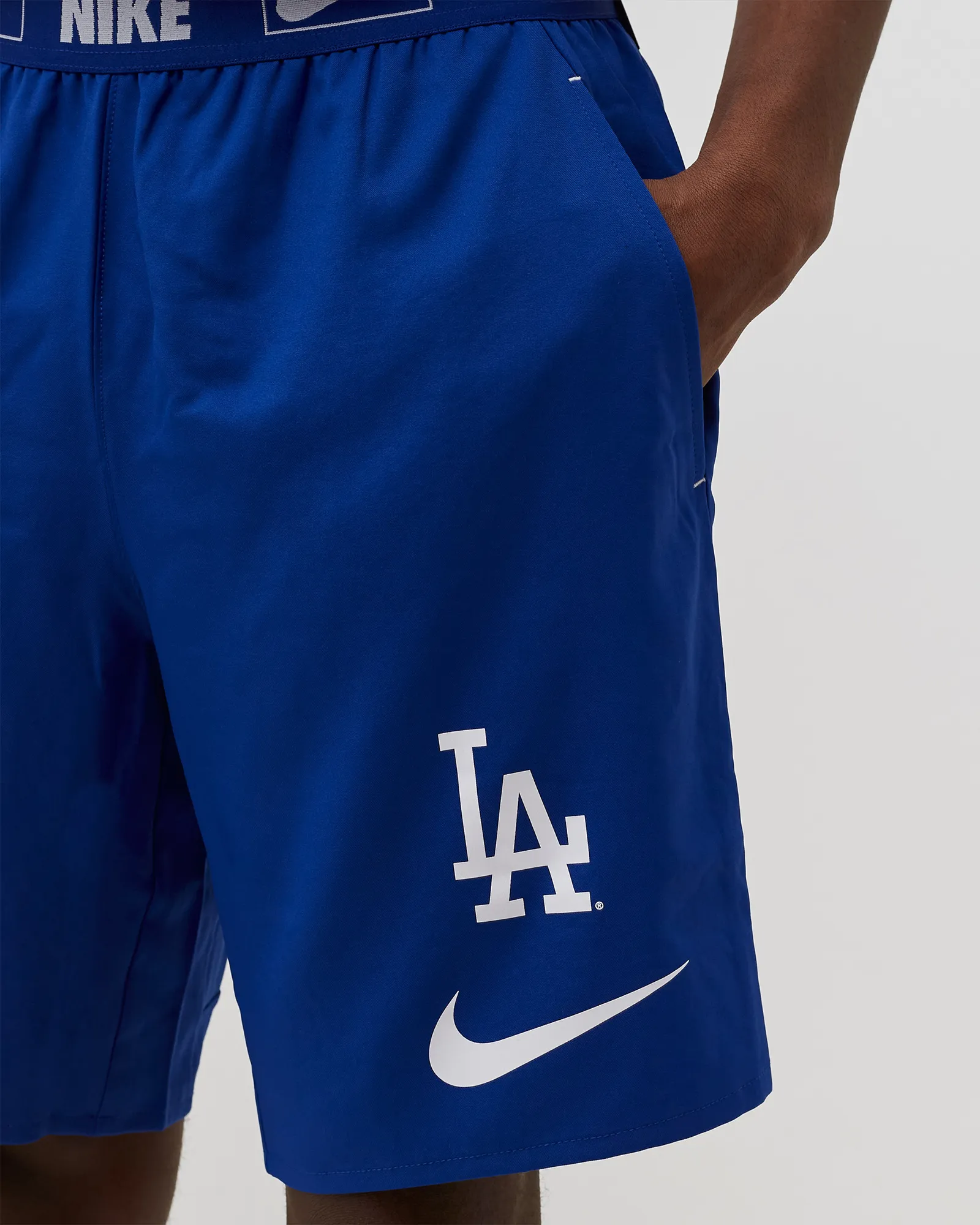 LA Dodgers Primetime Logo Dri-Fit Woven Short 3 LA Dodgers Primetime Logo Dri-Fit Woven Short