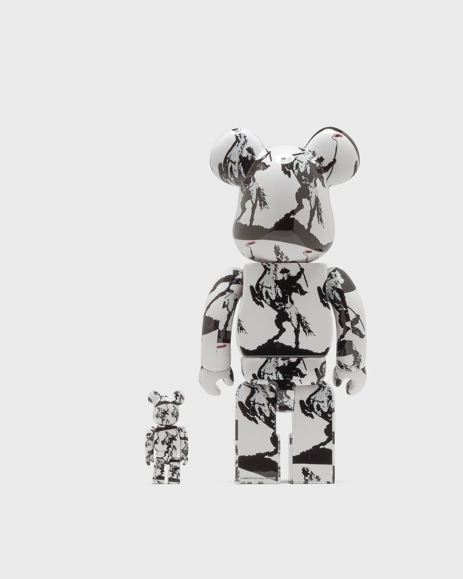 BEARBRICK 400% HIGHWAYMAN 2-PACK
