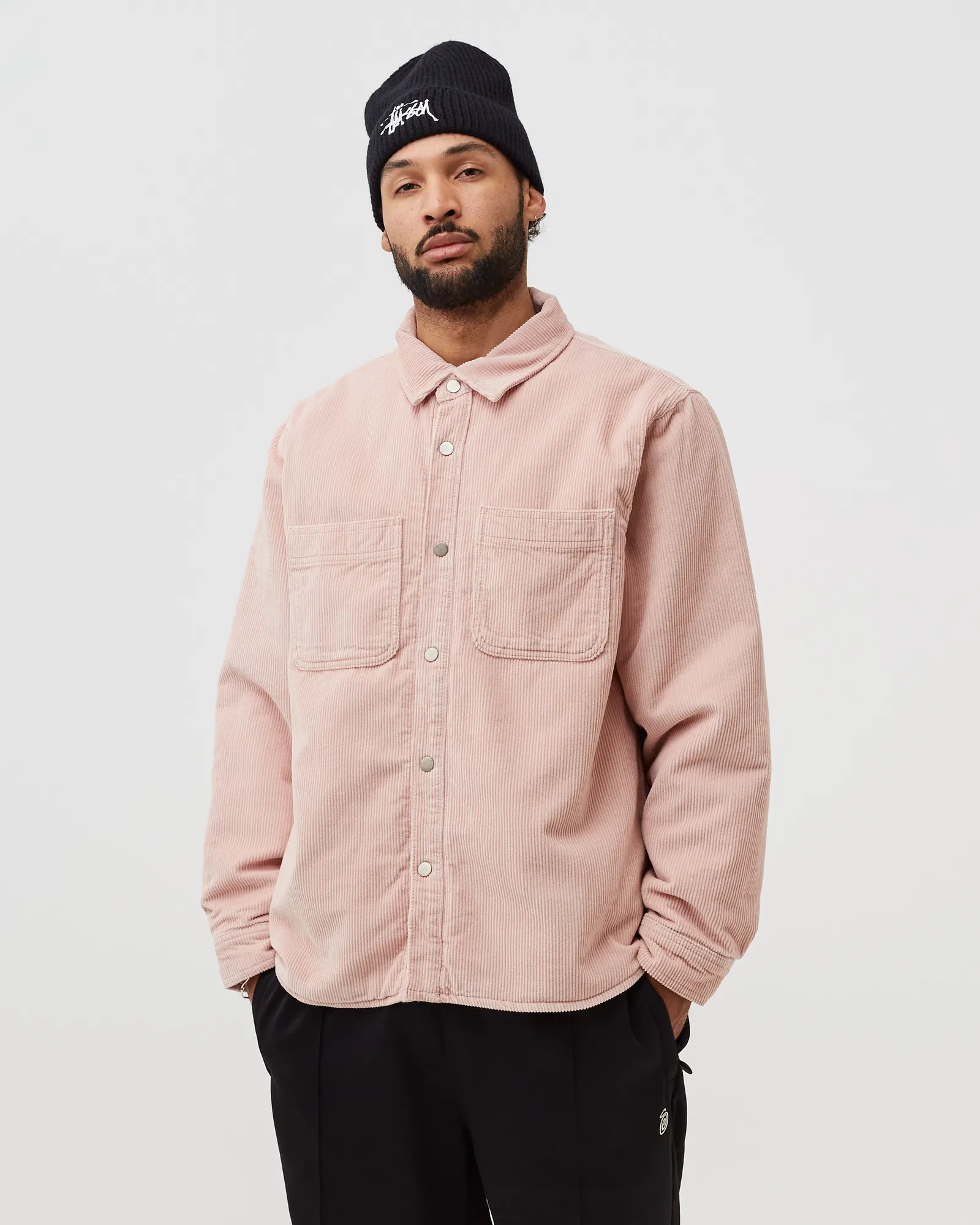 Cord Quilted Overshirt