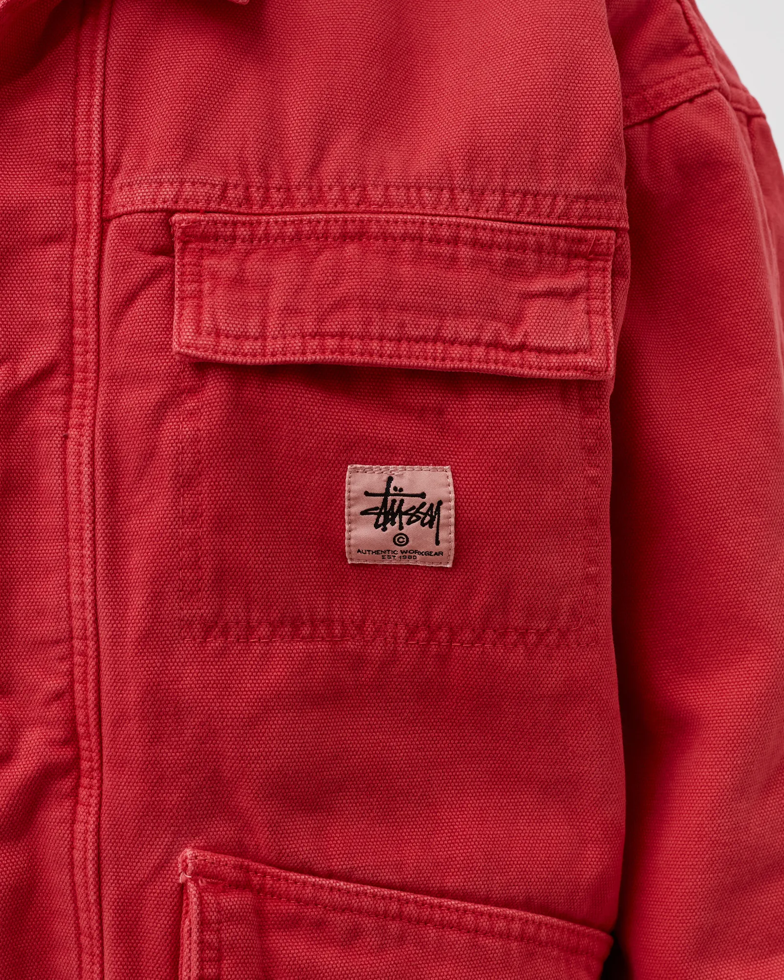 Washed Canvas Shop Jacket