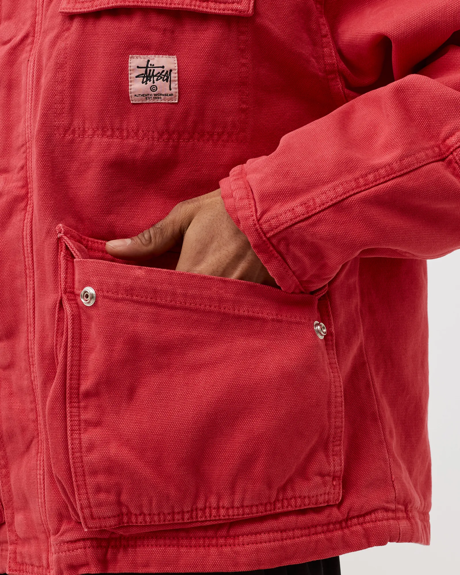 Washed Canvas Shop Jacket