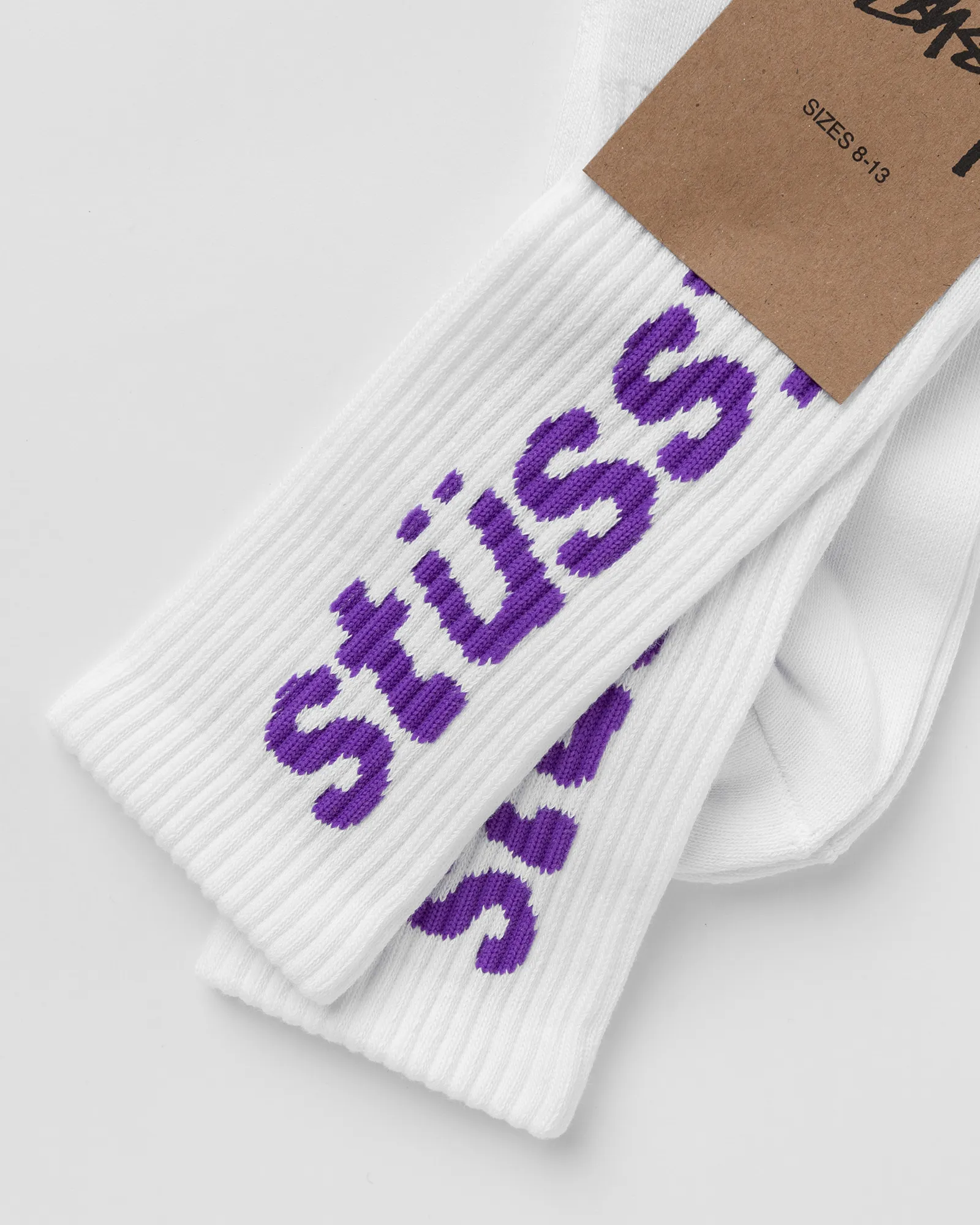 Helvetica Crew Socks