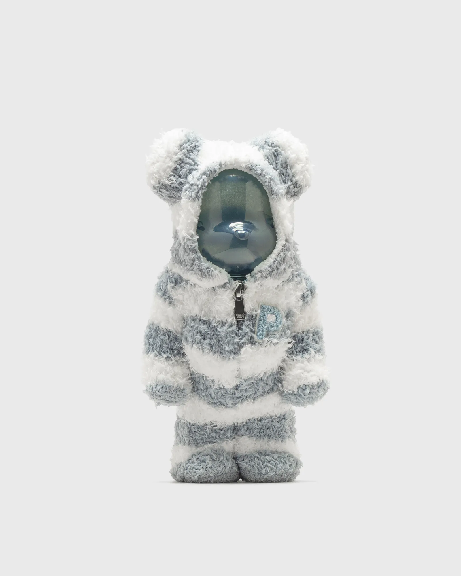 BEARBRICK 400% GELATO PIQUE MINT WHITE