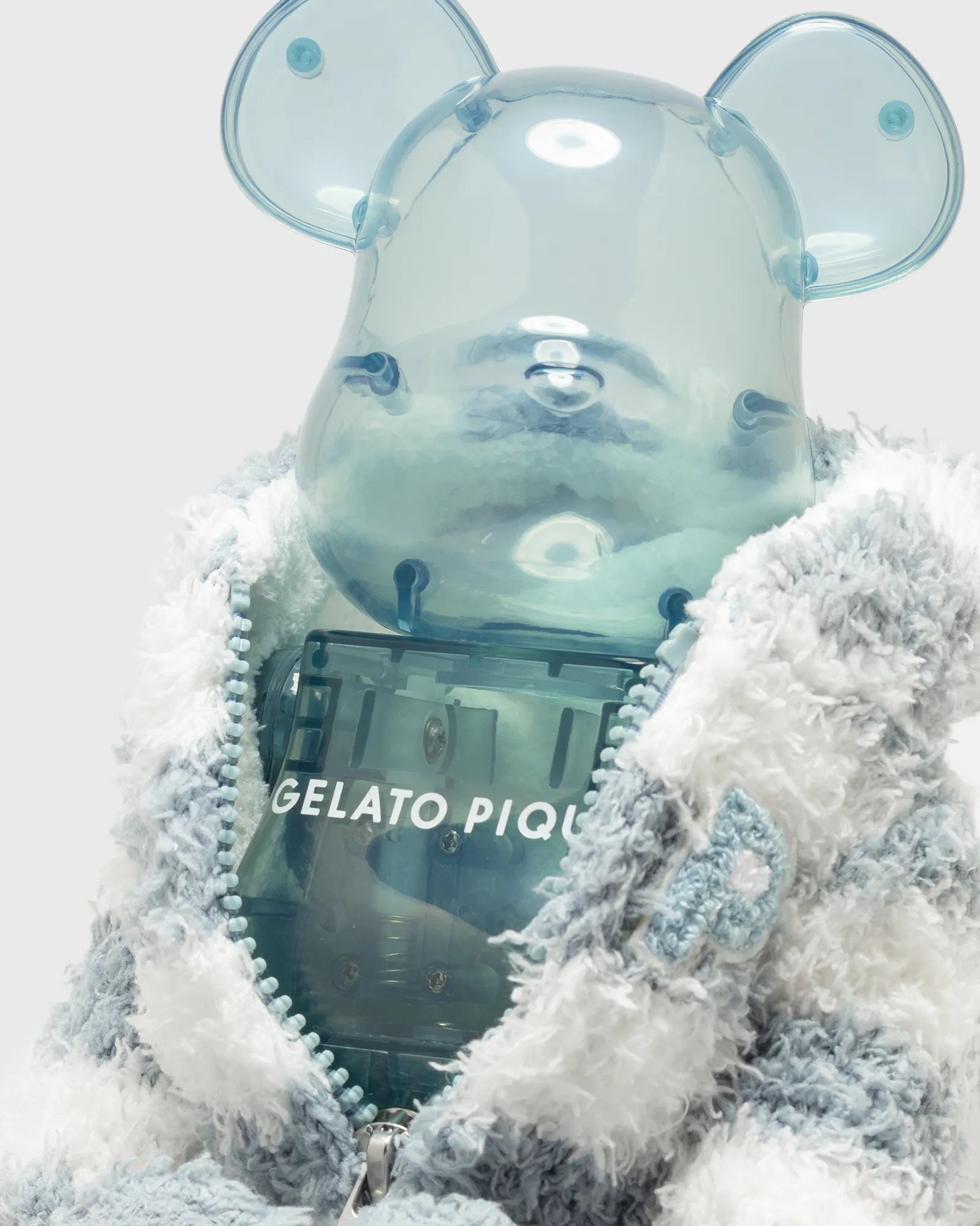 BEARBRICK 400% GELATO PIQUE MINT WHITE 6 BEARBRICK 400% GELATO PIQUE MINT WHITE