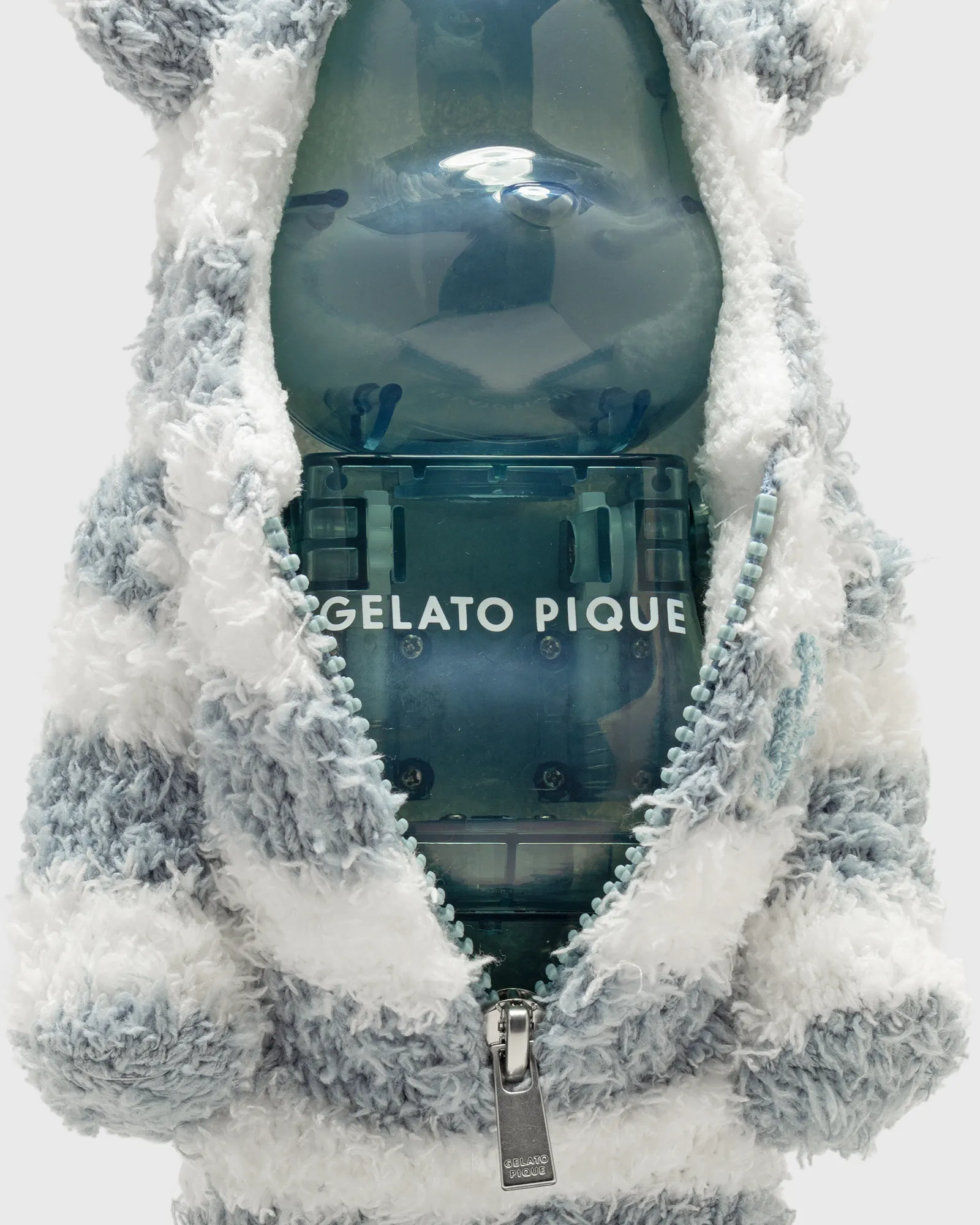 BEARBRICK 400% GELATO PIQUE MINT WHITE 7 BEARBRICK 400% GELATO PIQUE MINT WHITE