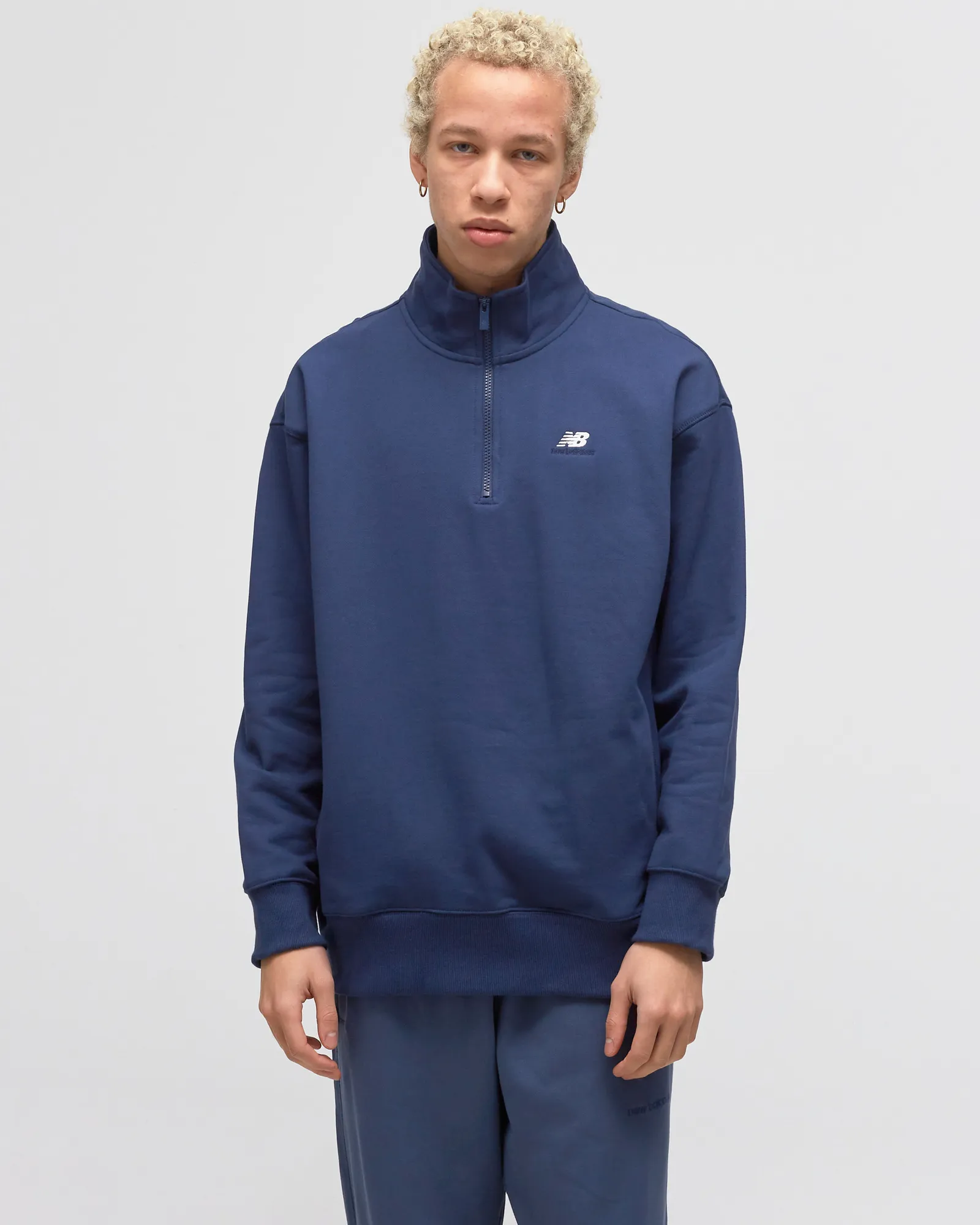 Athletics 90's 1/4 Zip Mock Sweatshirt