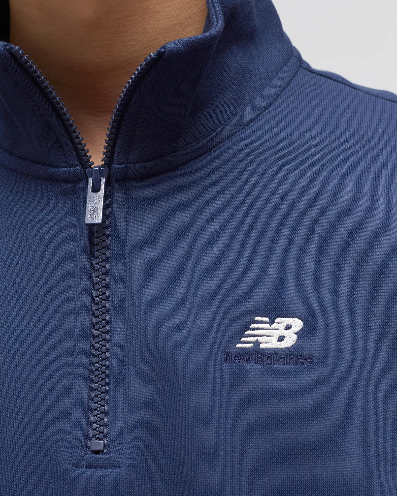 Athletics 90's 1/4 Zip Mock Sweatshirt