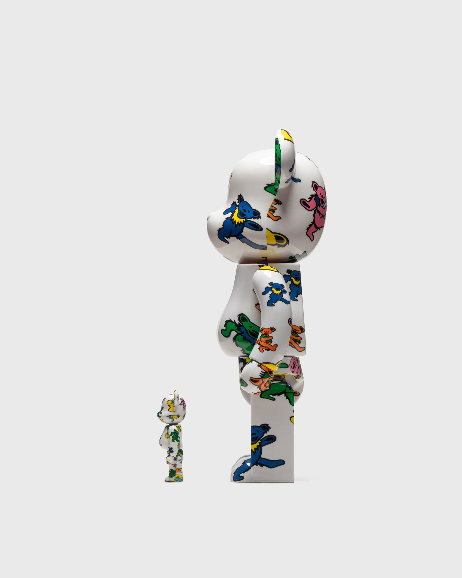 BEARBRICK 400% GRATEFUL DEAD DANCING BEAR 2-PACK 4 BEARBRICK 400% GRATEFUL DEAD DANCING BEAR 2-PACK