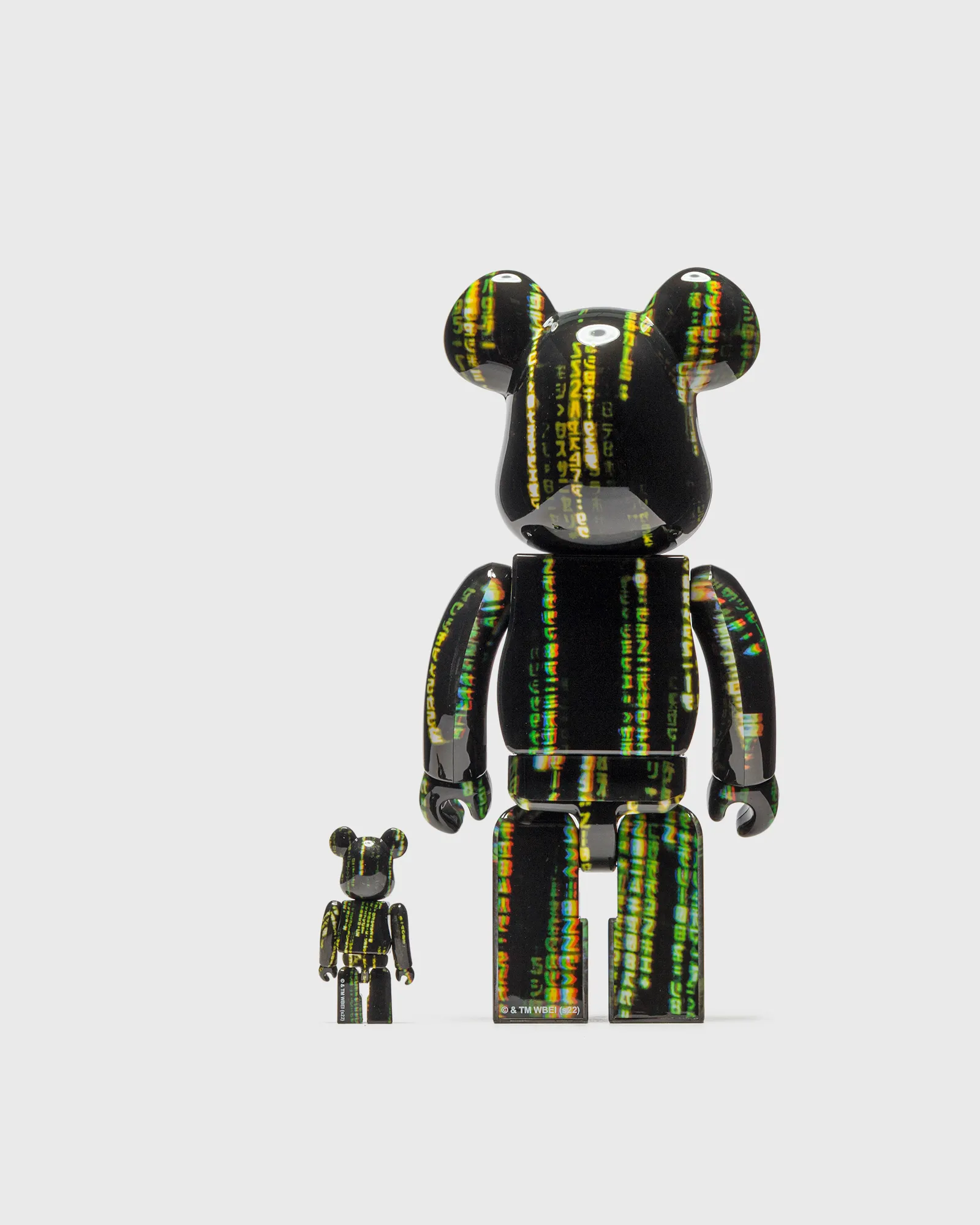 BEARBRICK 400% THE MATRIX RESURRECTIONS 2-PACK 3 BEARBRICK 400% THE MATRIX RESURRECTIONS 2-PACK